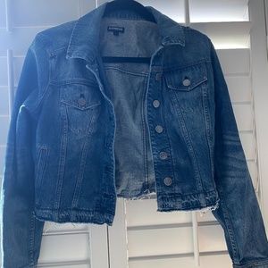 Express Short Denim Jacket